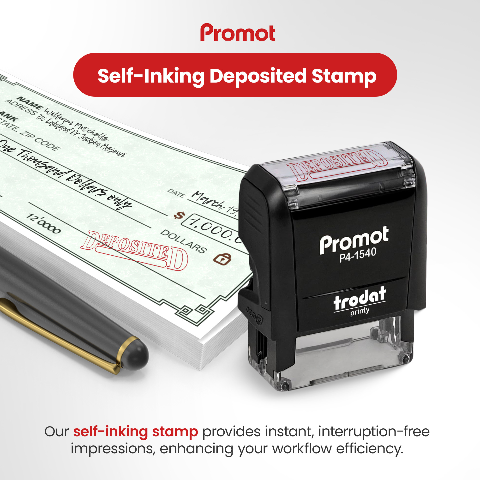 Deposited Stamp hover